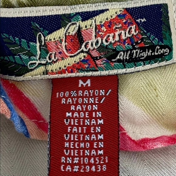 La Cabana Hawaiian Floral Sleeveless Midi Dress M - Picture 7 of 7